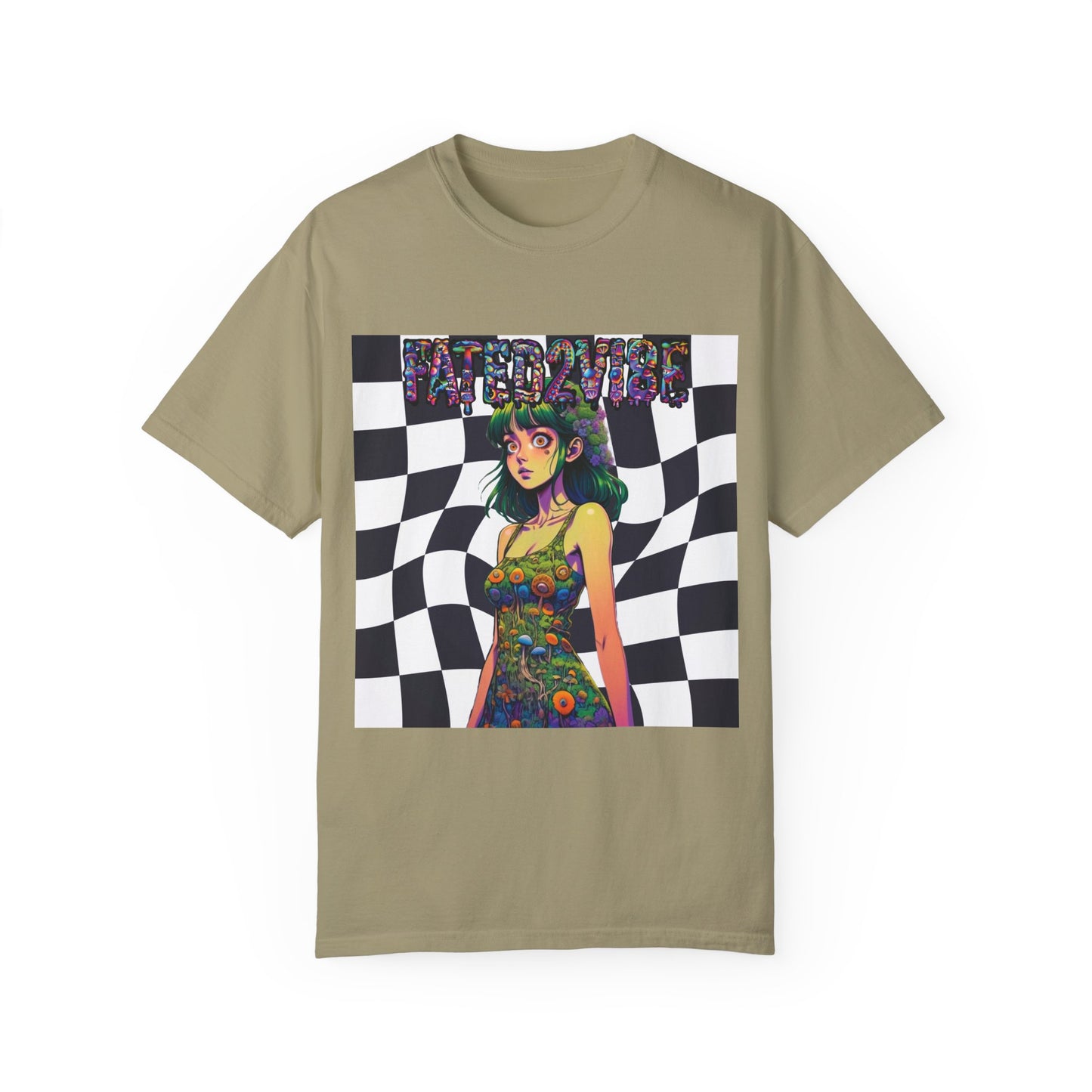Fated2VIBE Checkered Print V2 - Unisex T-shirt