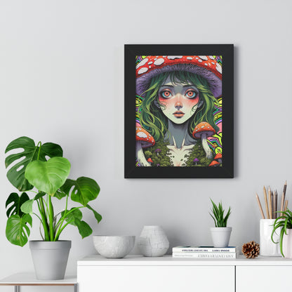 One With Nature - Framed Vertical Poster