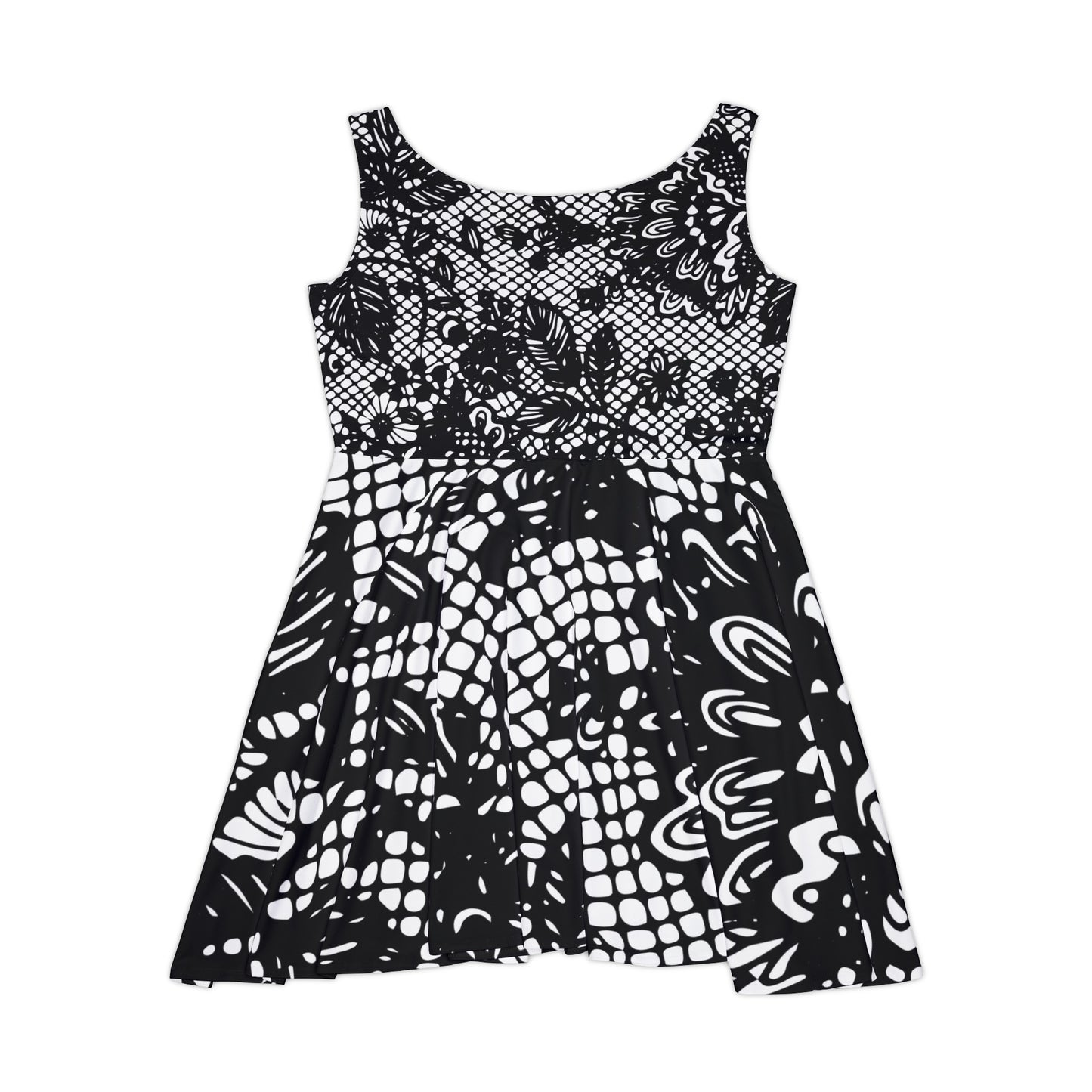 Flower Lace Fated MC Women's Skater Dress