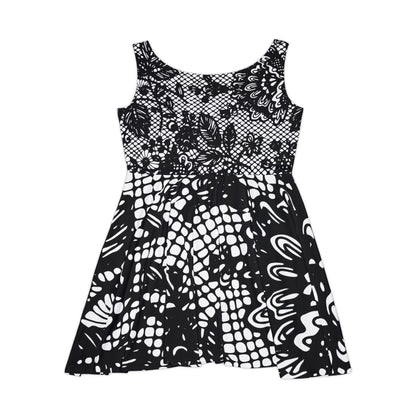 Flower Lace Fated MC Women's Skater Dress