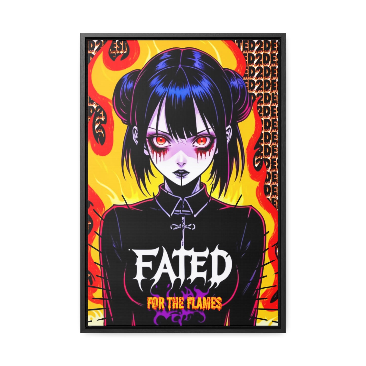 Fated For The Flames Framed Wall Art