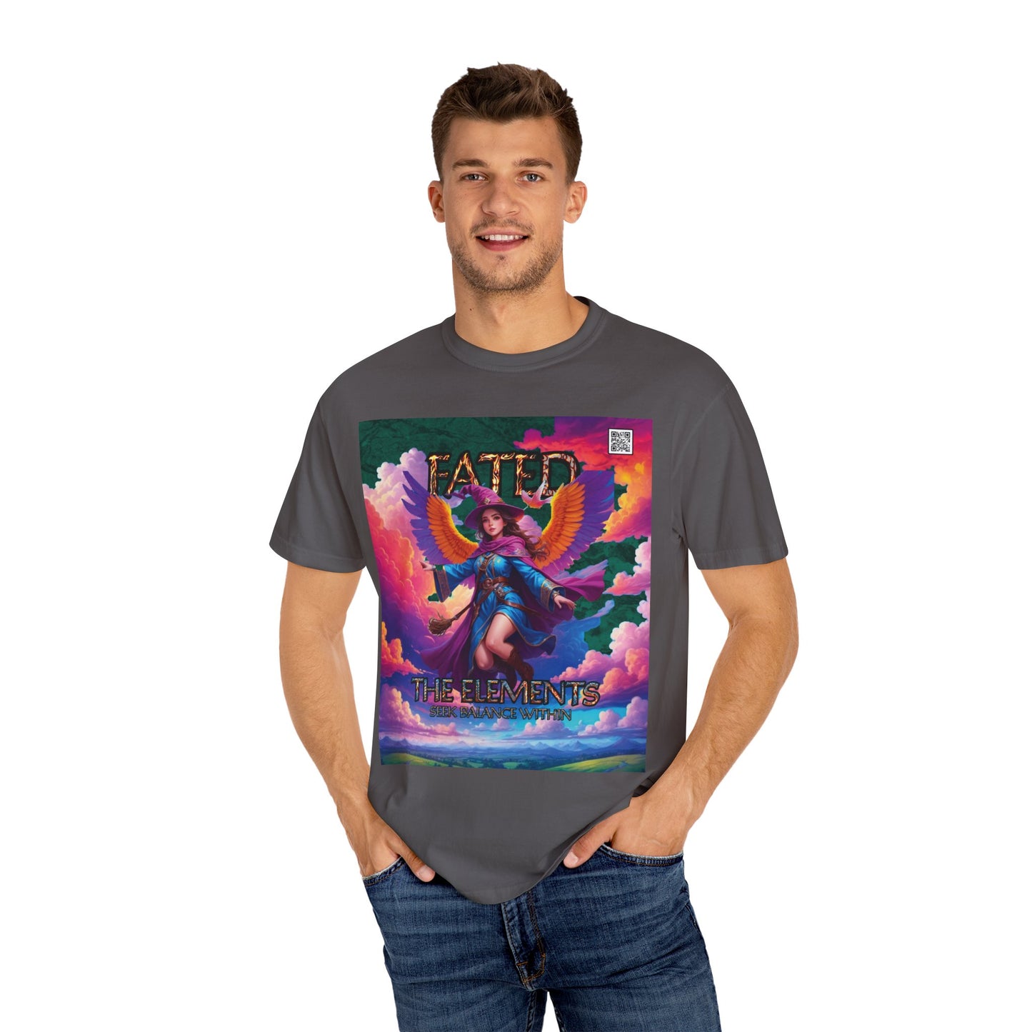The Wizard - Earth - Fate and Magic - Unisex T-shirt