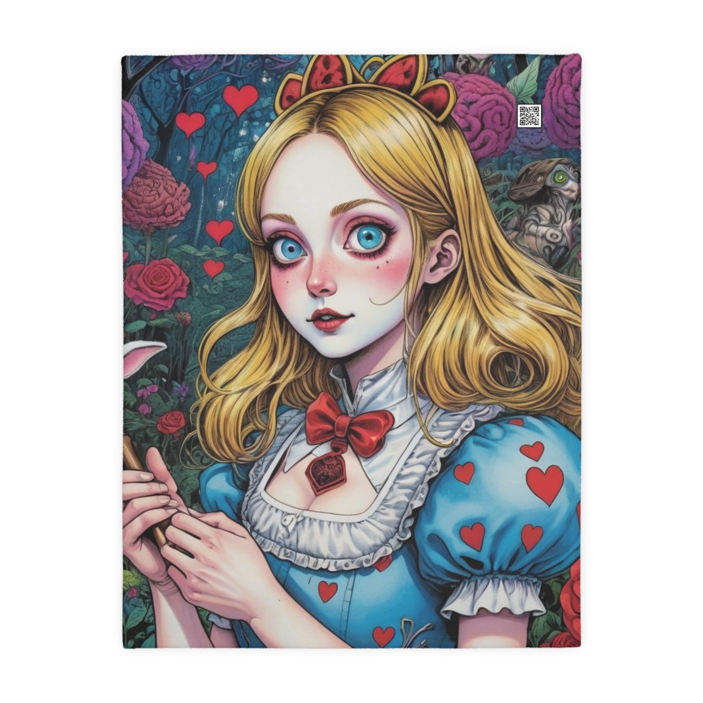 Far Out Alice - Daydream - Double Sided Print Artwork Microfiber Blanket