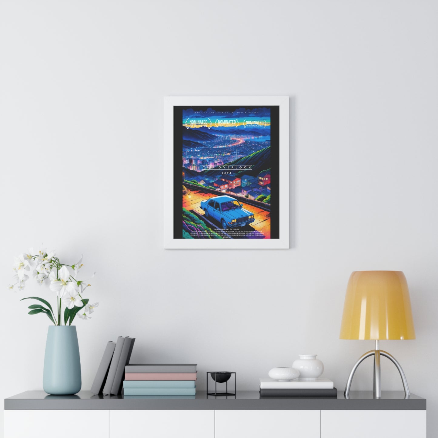 The Overlook What If Framed Vertical Poster
