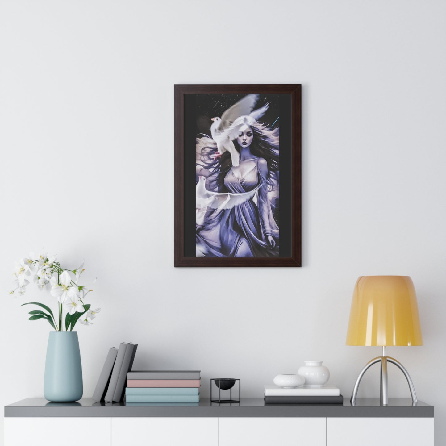 Elegance - Framed Vertical Poster