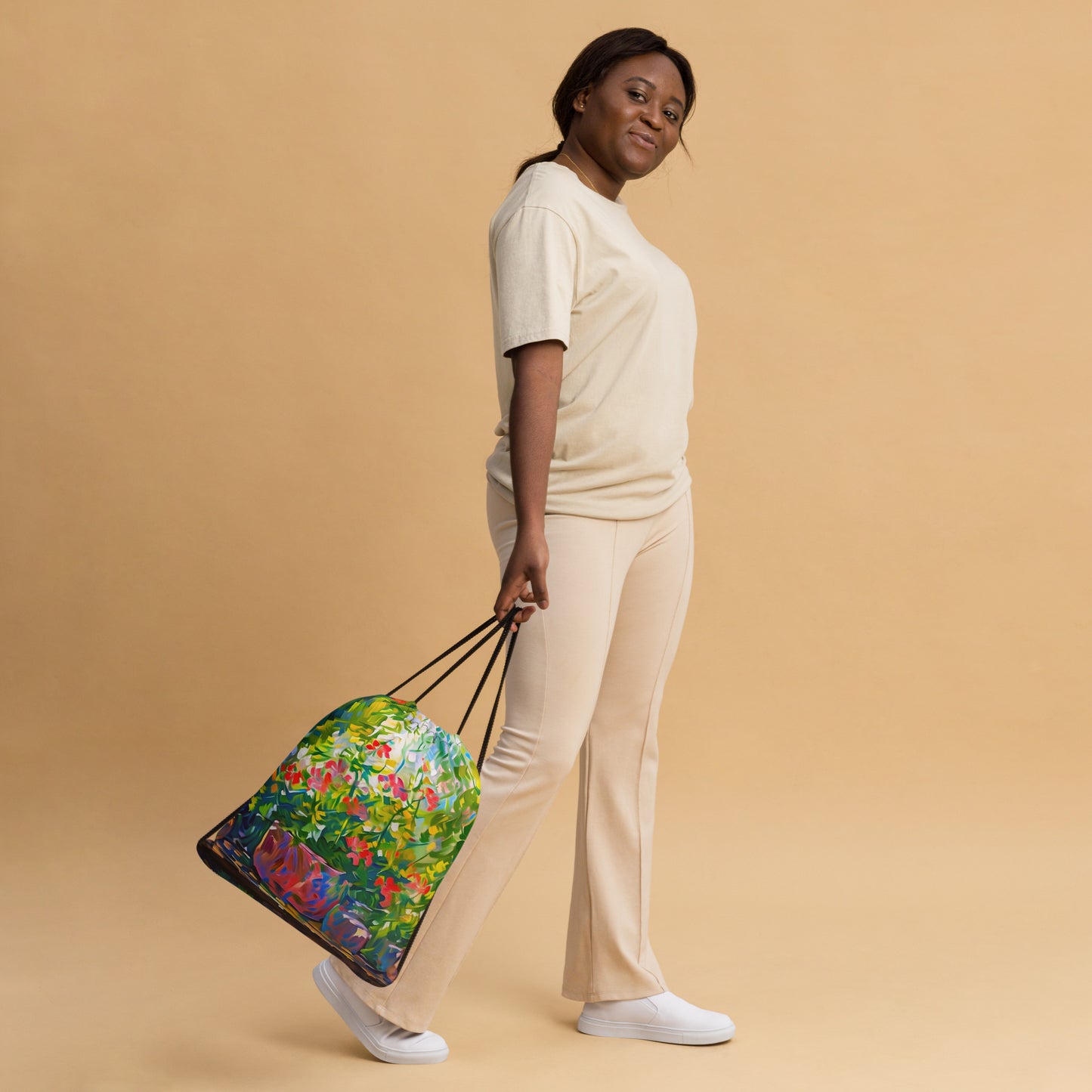 In Bloom - Drawstring bag