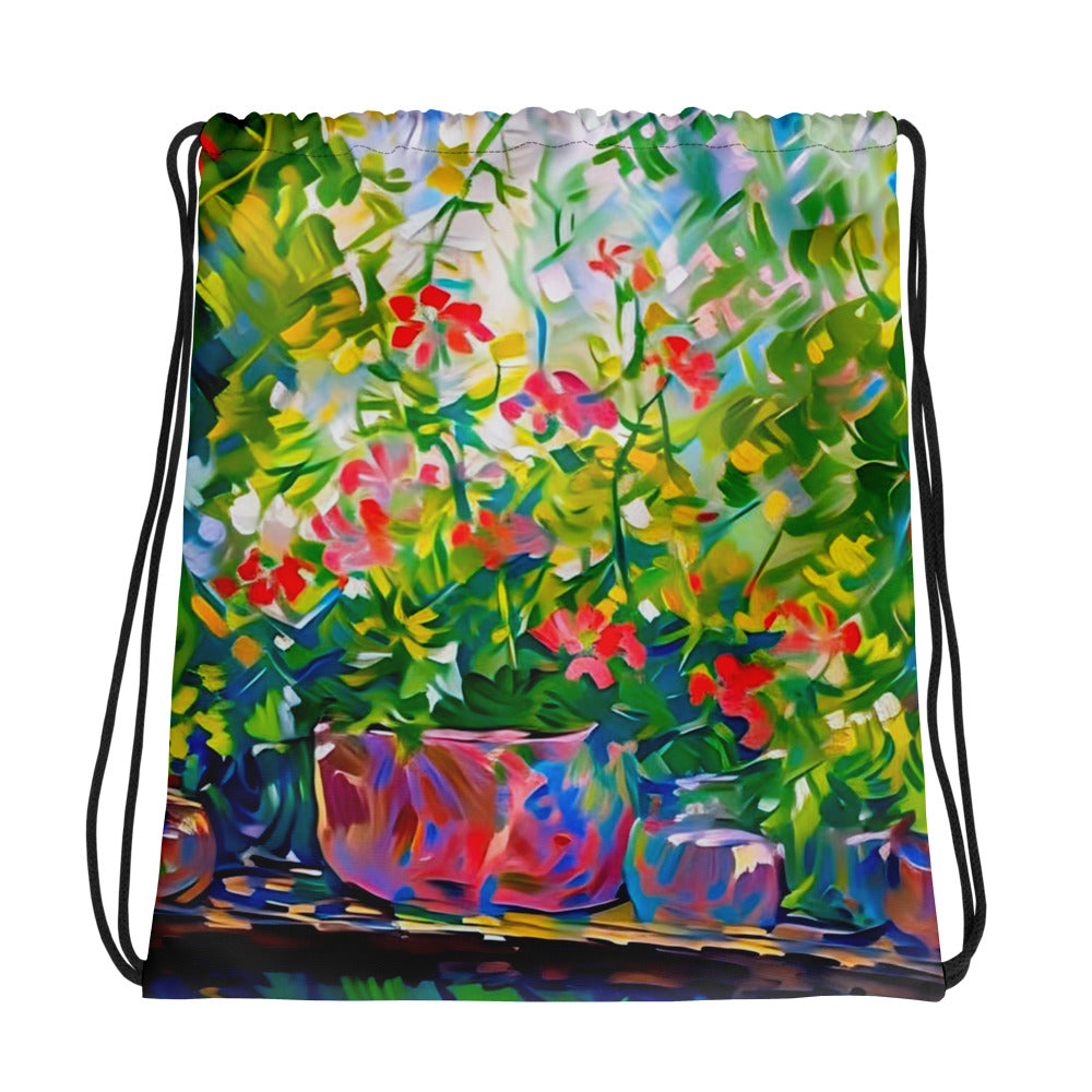 In Bloom - Drawstring bag