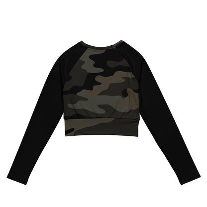 Phantom - Mech - long-sleeve crop top