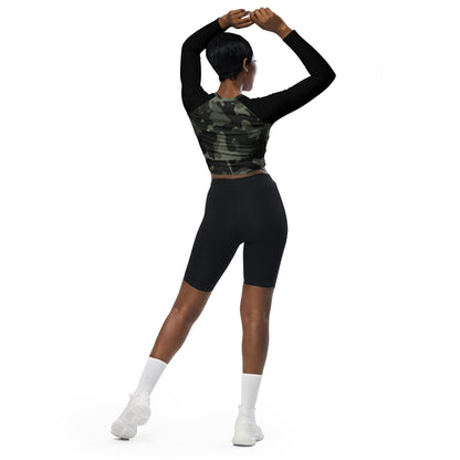 Sweeper - Mech - long-sleeve crop top
