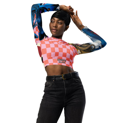 Daydream V3 long-sleeve crop top