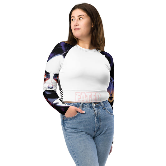 Fated For The Flames V2 long-sleeve crop top