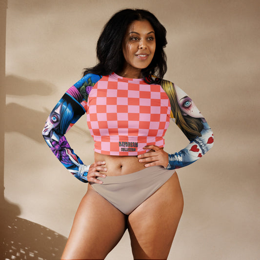 Daydream V3 long-sleeve crop top