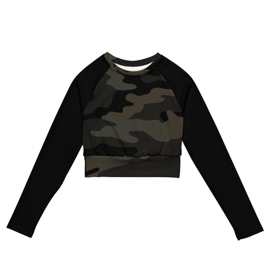 Phantom - Mech - long-sleeve crop top