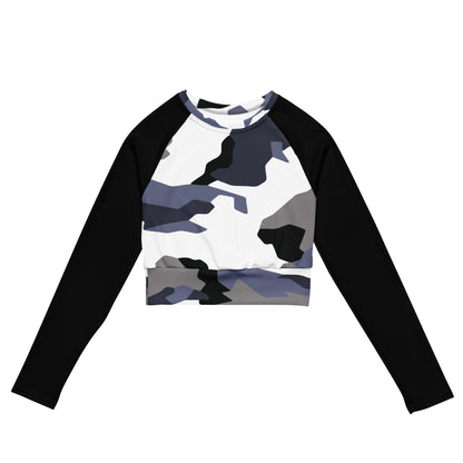 Avalanche - Mech - long-sleeve crop top