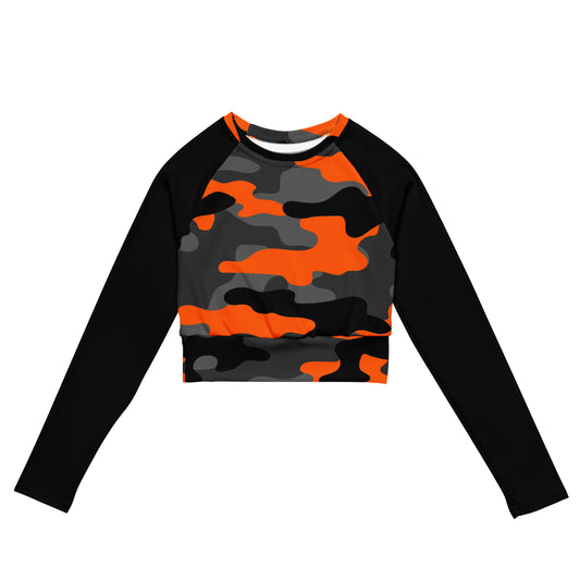 Pyro - Mech - long-sleeve crop top