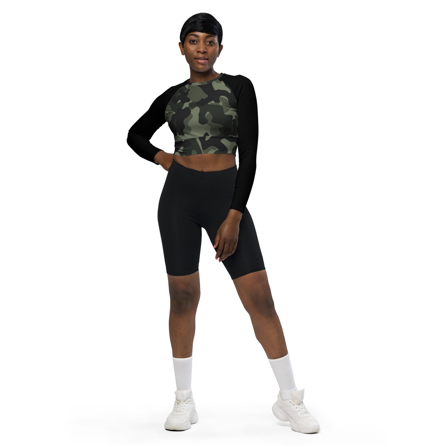 Sweeper - Mech - long-sleeve crop top