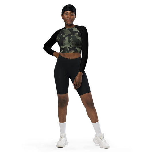 Sweeper - Mech - long-sleeve crop top