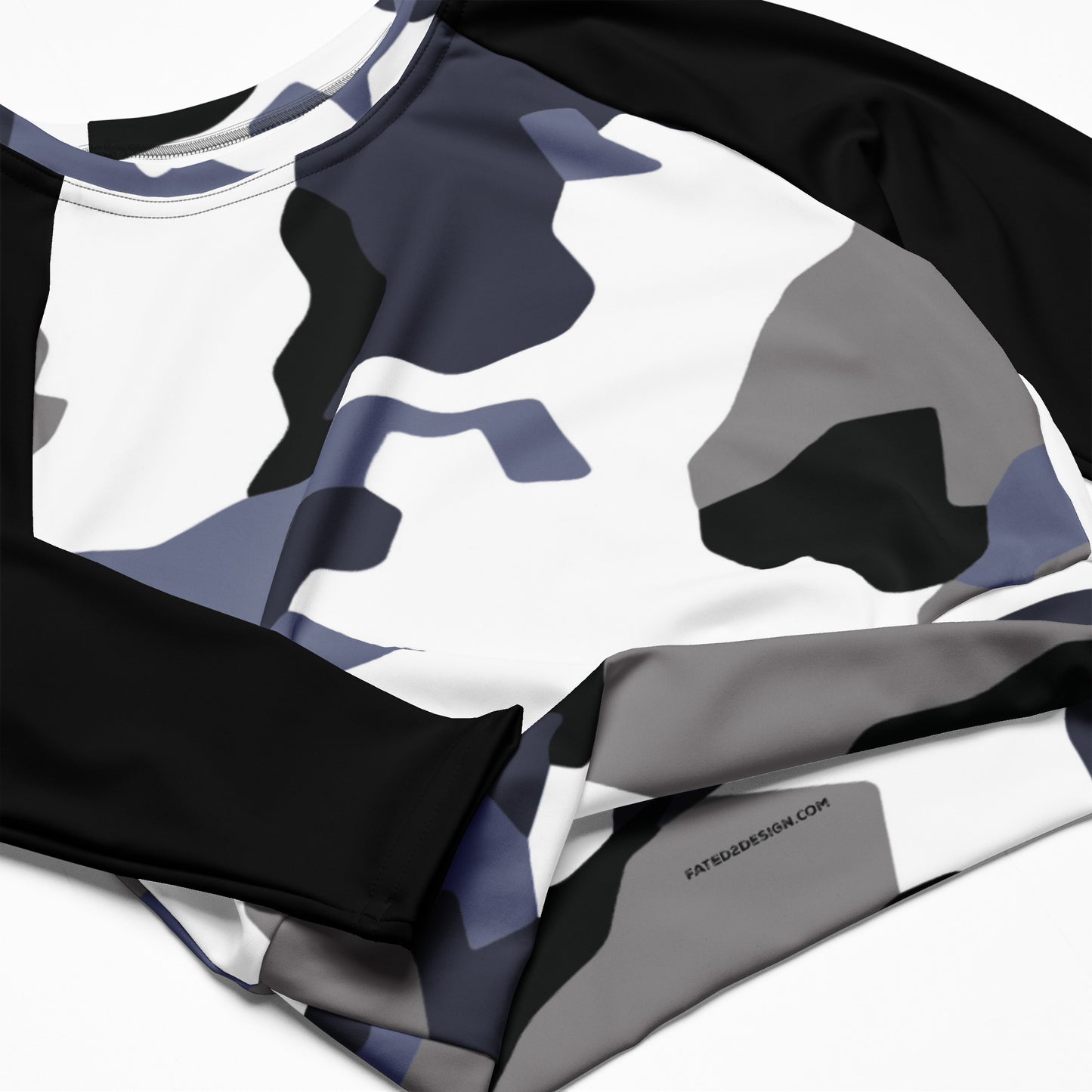 Avalanche - Mech - long-sleeve crop top
