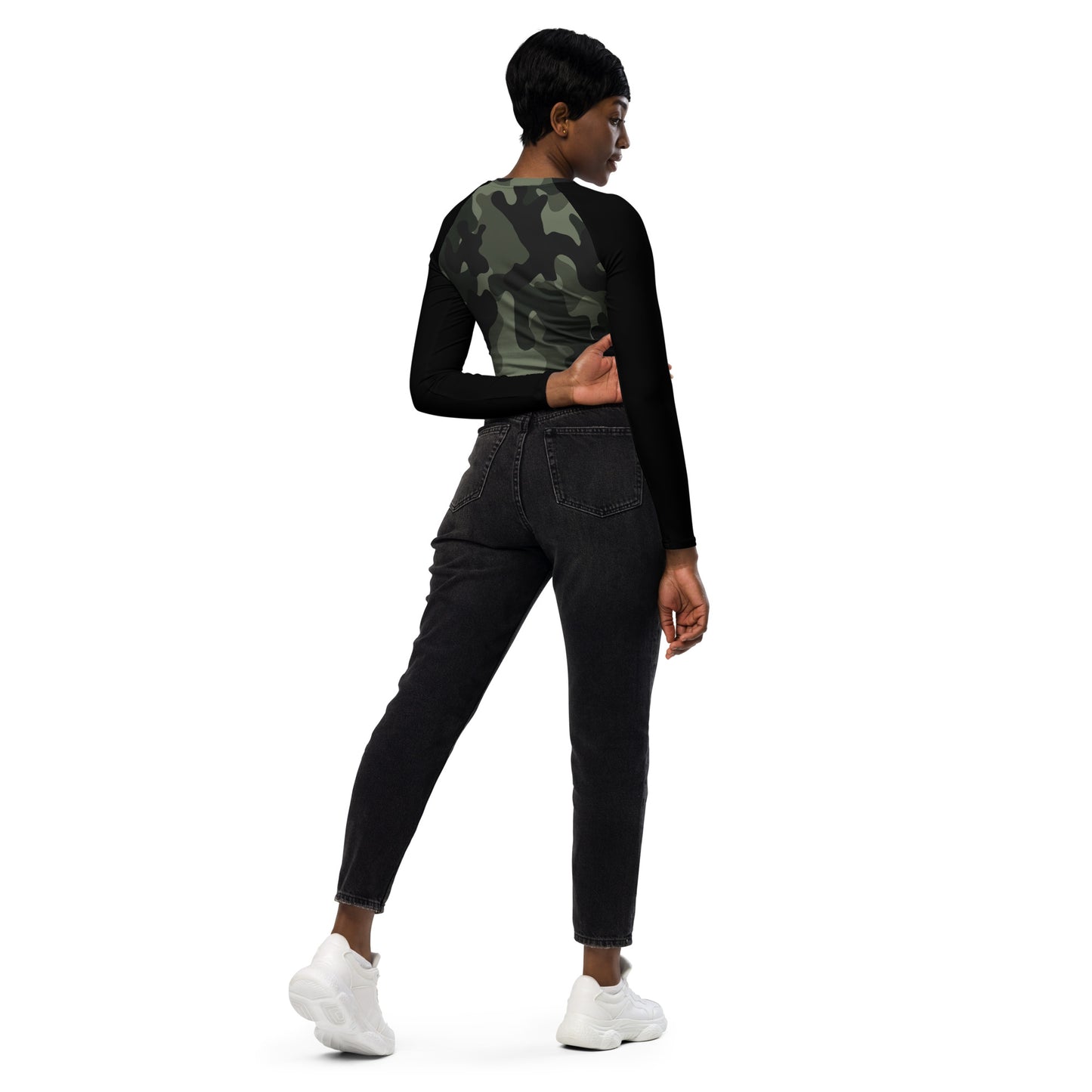 Sweeper - Mech - long-sleeve crop top