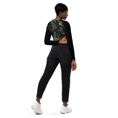 Sweeper - Mech - long-sleeve crop top