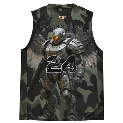 Sweeper - Mech - unisex basketball jersey