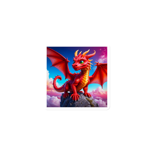Red Dragon Full Art Magnet