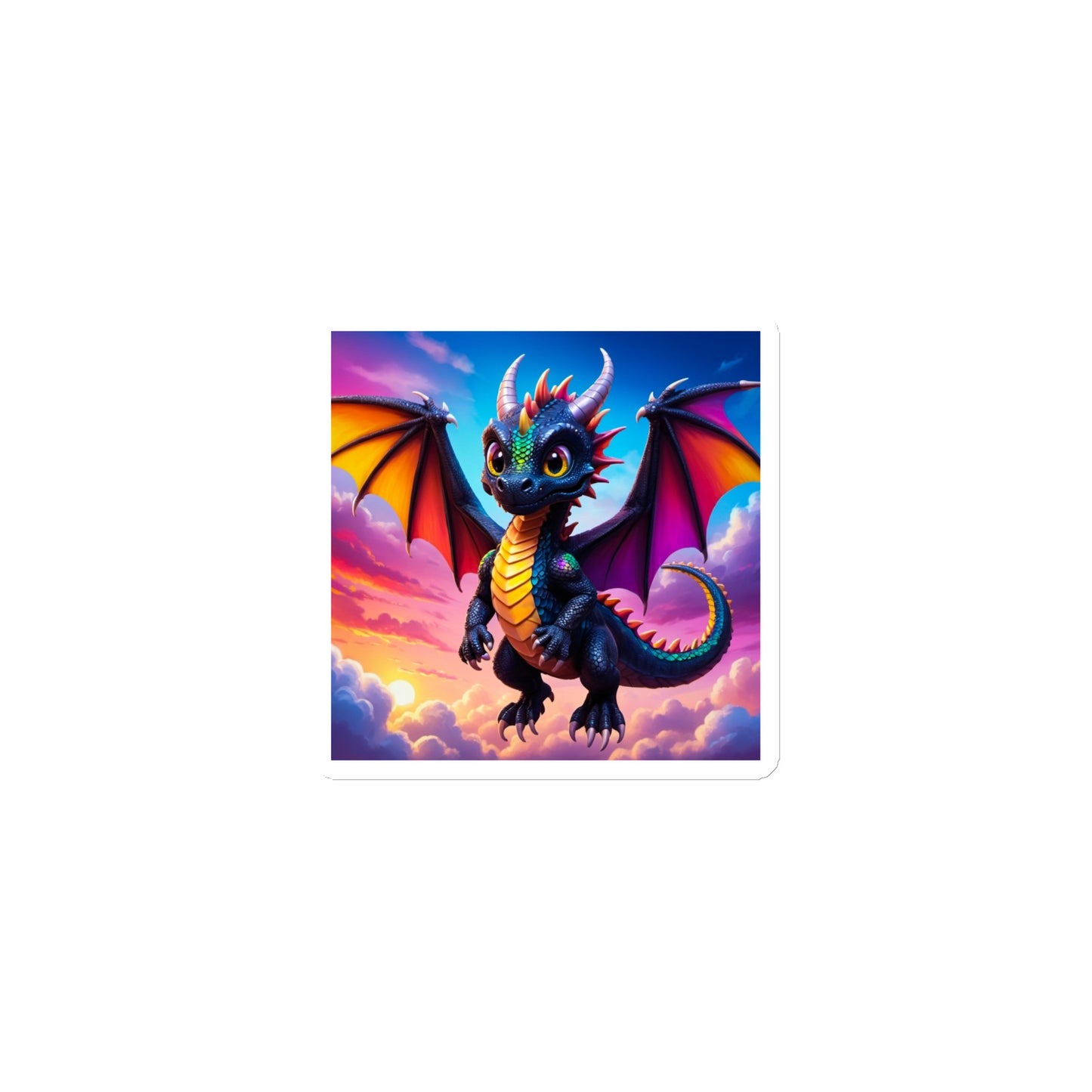 Black Dragon Full Art Magnet
