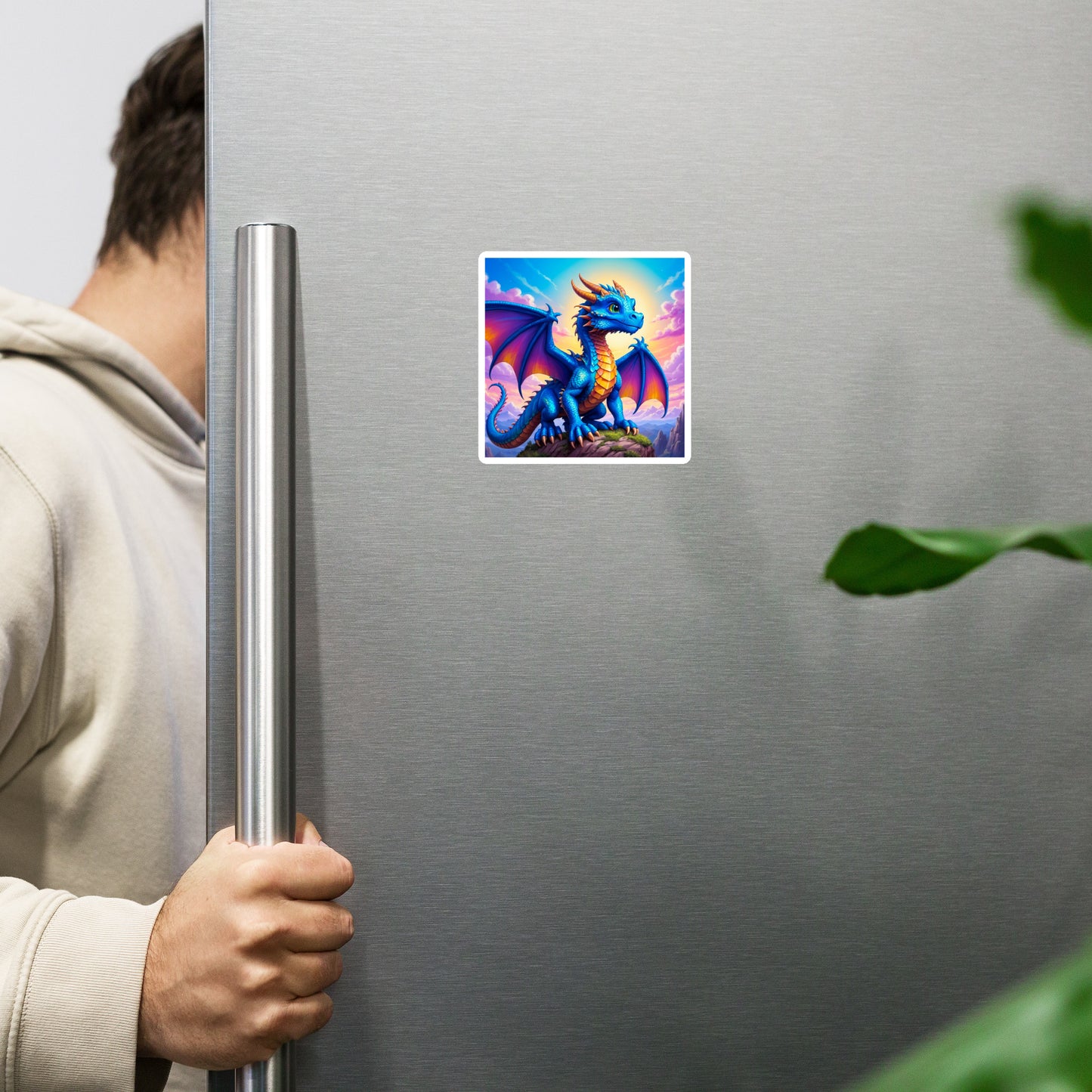Blue Dragon Full Art Magnet