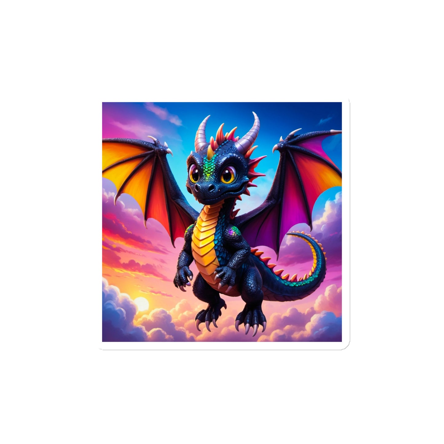 Black Dragon Full Art Magnet