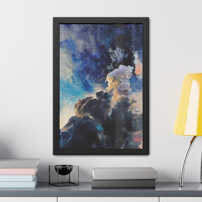 Cloudy Evening - Framed Poster - Fated Art Print