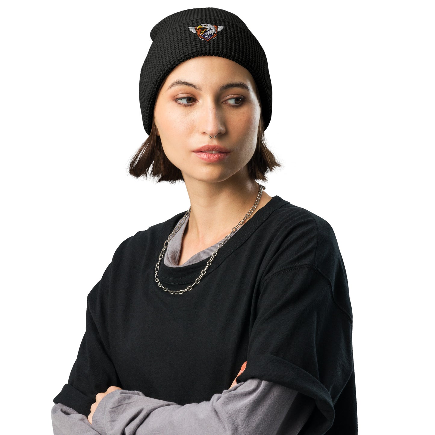 Screamin' Eagle Mech Waffle beanie