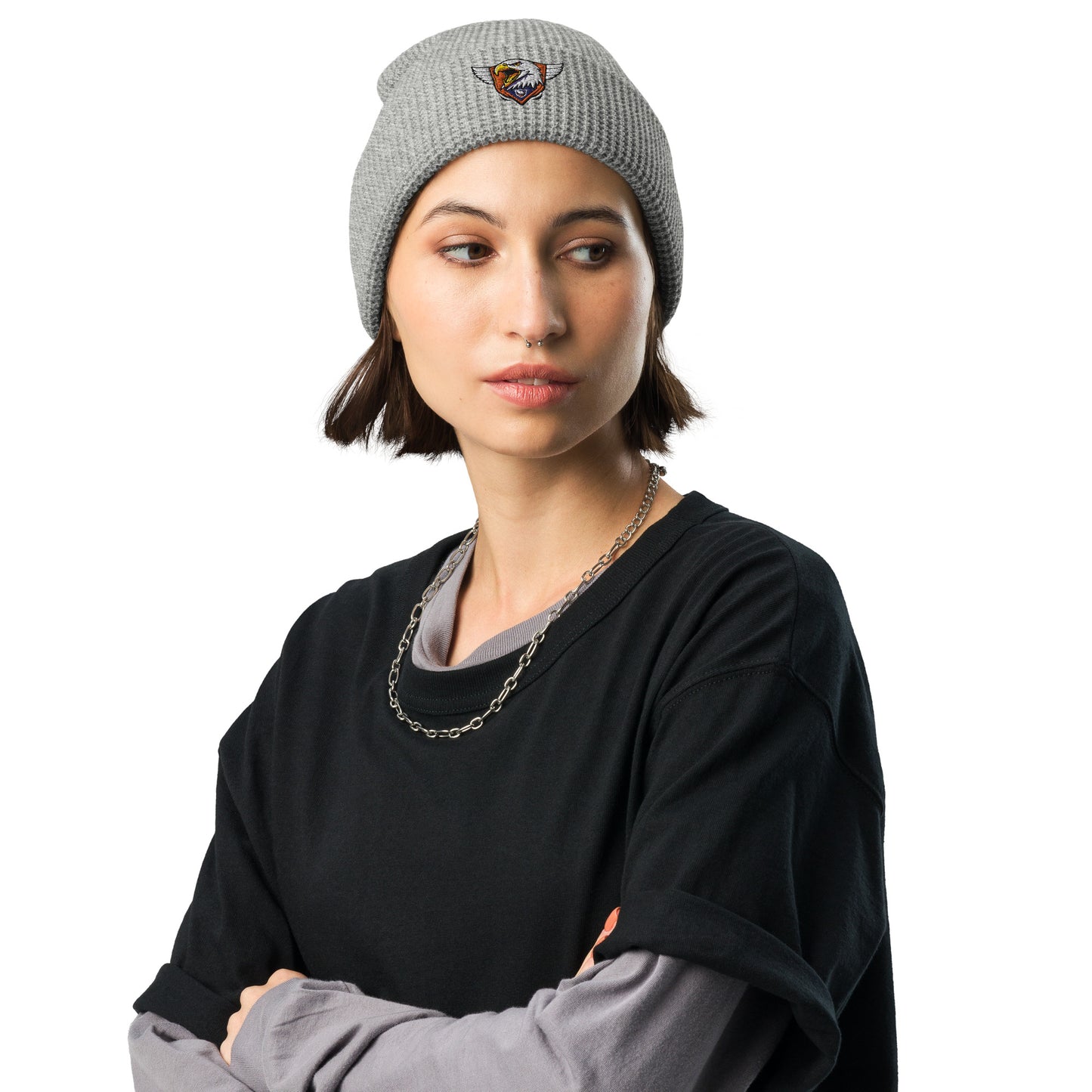Screamin' Eagle Mech Waffle beanie