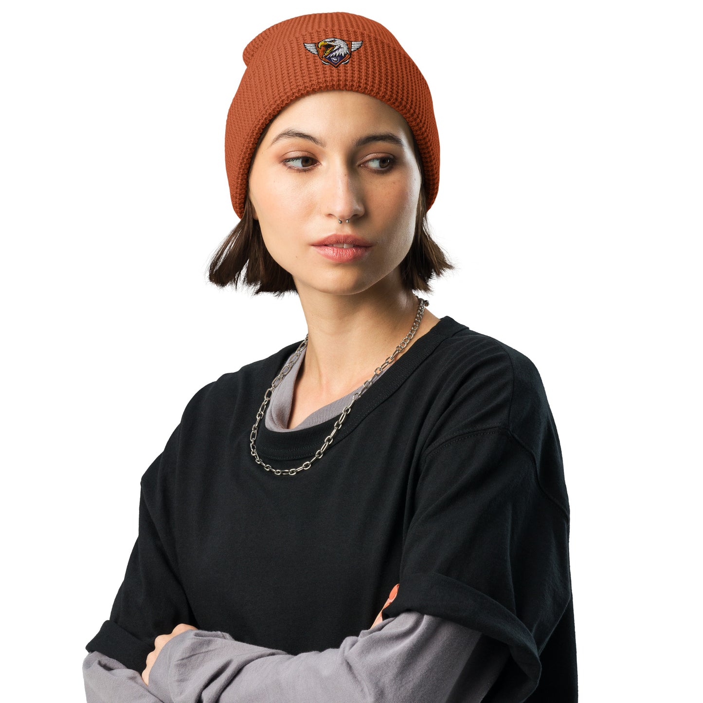 Screamin' Eagle Mech Waffle beanie